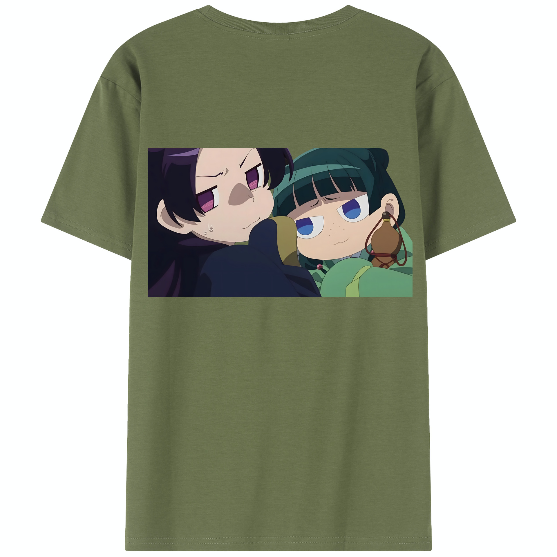 （画像用） 薬屋のひとりごと The Apothecary Diaries 綿100％半袖Tシャツ（背面プリント）